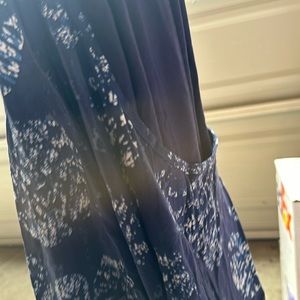 Plus size 30/32 Avenue Maude Mixed Media Top